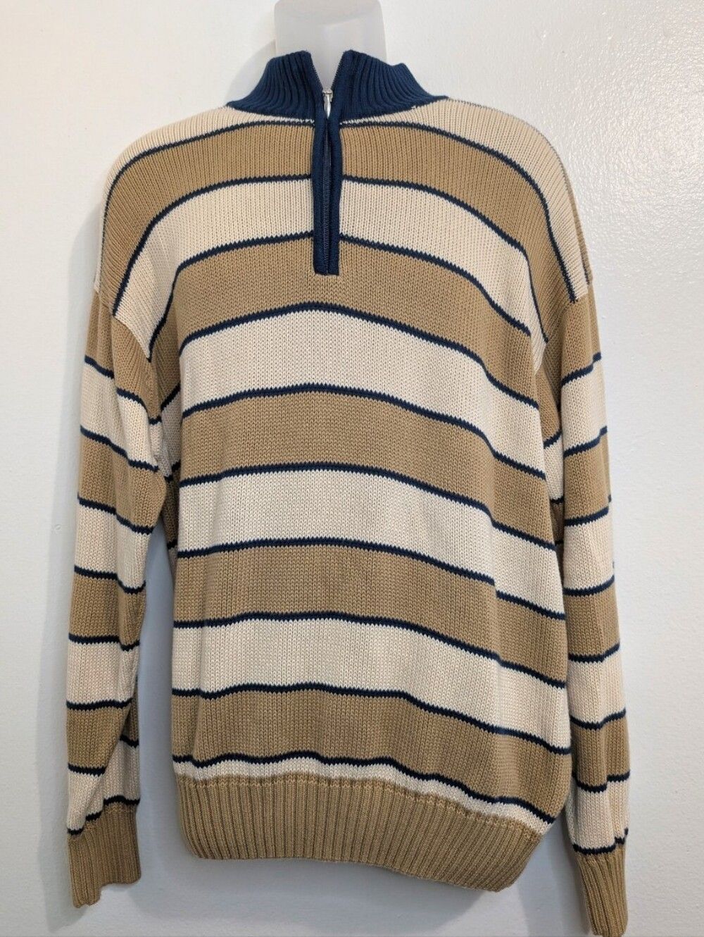 Bullock & Jones Preppy Elevated Academia Streetwear Cozycore Sporty Sweater XL